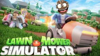 САМЫЙ ЛУЧШИЙ РЕЖИМ ГАЗОНОКОСИЛКИ! КУПИЛ РОБОТОВ В ROBLOX Lawn Mower Simulator