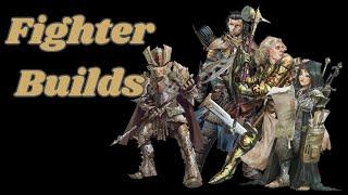 Some Fighter Builds: Pathfinder 2e Level 1