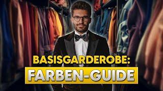 Welche Farben stehen mir?! Die BESTEN Farben für deine Basisgarderobe | Stylingtipps für Männer