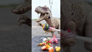Good Albertosaurus and poor Indominus Rex #shorts #dinosaurustoys #dinosaurs