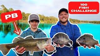 100 Fish Challenge! Kid Catches Mutliple PB's!