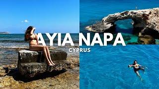 AYIA NAPA - CYPRUS'S BEST RESORT TOWN | Sea caves, boat party, beaches & more