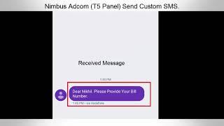 How to send Custom SMS.