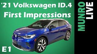 2021 Volkswagen ID.4: E1 - First Impressions