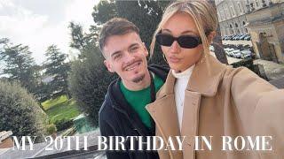 my 20th birthday in rome | travel vlog | molly bradley