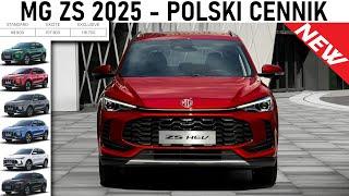 MG ZS 2025 - Oficjalny POLSKI CENNIK - Prezentacja