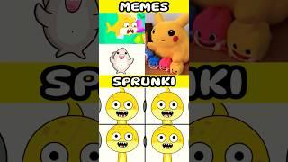 Sprunki incredibox baby shark and many vs memes