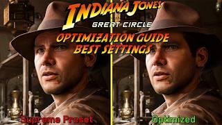 Indiana Jones and the Great Circle | OPTIMIZATION GUIDE | Every Setting Tested | Best Settings