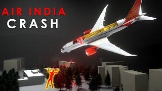 Air India Plane Crash Explained #airindia #planecrashsurvivor
