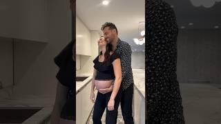 Life Hack how to make it easier for my 33 weeks pregnant wife  #shorts #pregnancy #couple