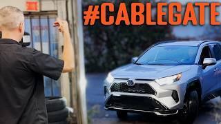 Protecting Toyota RAV4 Hybrids and Plug-in hybrids high voltage cable #cablegate