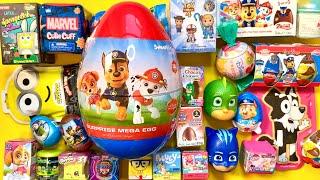 ASMR HUGE EGG PAW PATROL SURPRISES  UNBOXING MYSTERY BOXES Blind Bags Satisfying Collection