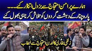 PTI Leader Zulfi Bukhari’s Speech in London protest