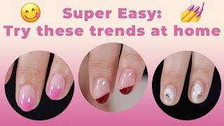 3 Super Easy Nail Art Designs For Short Nails