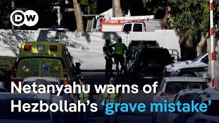 Israel: Netanyahu calls drone attack assassination attempt | DW News