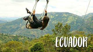 Ecuador | Ziplines, bikes & swinging off the edge of the world