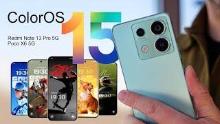 ColorOS 15 ROM Easy Install Guide for Redmi Note 13 Pro 5G and Poco X6 5G (garnet)