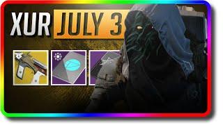 Destiny 2 Season of Arrivals - Xur Location, Exotic Armor Huckleberry (7/3/2020 July 3)