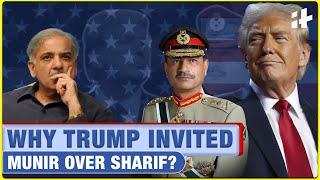 What was the reason for President Trump to invite Gen. Asim Munir over lunch?