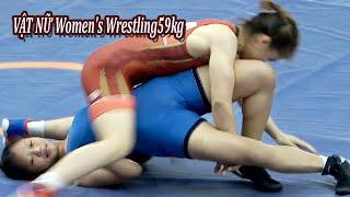 Vật Nữ. Womenns wrestling 59 kg.2 Nữ Đô Xinh Đẹp Nhất .Giải Vô Địch Vật Tự Do Nữ Quốc Gia 2023