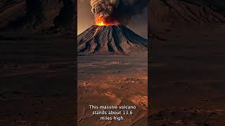 THIS Volcano is the BIGGEST in the Solar System!  #facts #space #spacefacts #spaceexploration