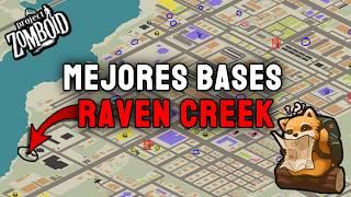 MEJORES BASES de RAVEN CREEK │ PROJECT ZOMBOID │ GUIA de SUPERVIVENCIA │