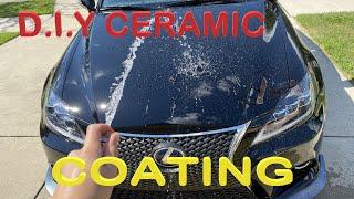 DIY Ceramic Coating Lexus IS250 IS350 IS-F ISF | Armor Shield IX | Paint Protection Coat