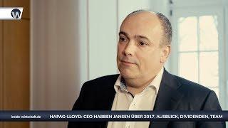 Hapag-Lloyd zahlt außerordentliche Dividende - CEO Habben Jansen im Interview