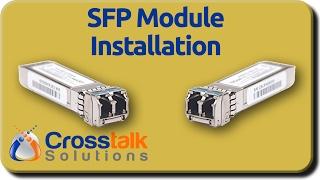 SFP Module Installation