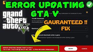 Error updating GTA V FIX Stuck at updating