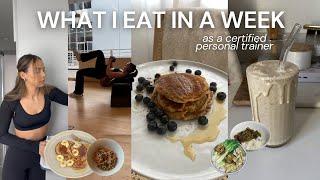 WHAT I EAT IN A WEEK: higher protein wellness journey meals & tips | CPT Katelynn Nolan