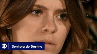 Senhora do Destino: capítulo 130 da novela, terça, 12 de setembro, na Globo