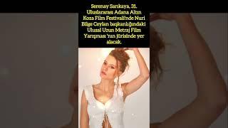 SERENAY SARIKAYA ALTIN KOZA FİLM FESTİVALİ JÜRİSİNDE