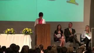 Abby VanHorssen  Tom Fisher Award Speech 5 14 14