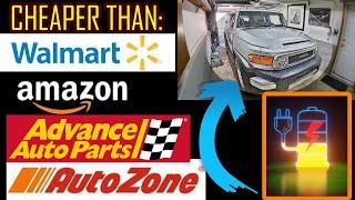 Why are car batteries so expensive? How I saved $100 and it's so easy! | Cheap car battery