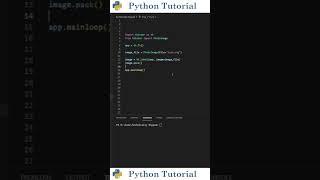 Adding Images To Tkinter Apps | Python Tutorial