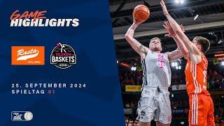 RASTA Vechta vs. Telekom Baskets Bonn - Full Game Highlights - Spieltag 01, Saison 2024/25