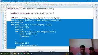 Find Duplicate Element from Array | Duplicate Element @WriteCodeWithPrince