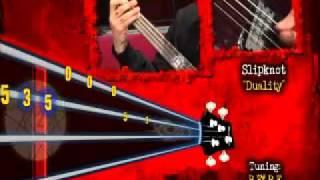 Slipknot - Paul Gray Behind The Player - Duality video tab