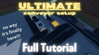 Ultimate Conveyor TUTORIAL - Refinery Caves