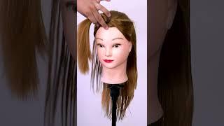 Layered cut "V" effect