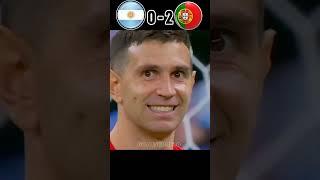 Portugal Vs Argentina final imaginary world cup 2026 | Messi and Ronaldo hat trick goal #shorts #cr7