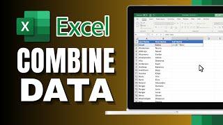 Combine Data From Multiple Cells In Excel | Full Tutorial