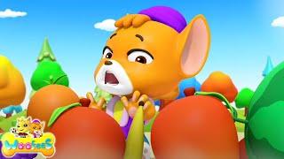 Fruits Chase, Funny Cartoon and Animated Video for Children