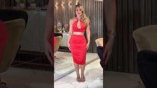 Amazing Red Dress #fashion #model  #style