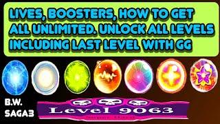 How To Get Unlimited Boosters And Lives, Also All Levels In Bubble Witch Saga 3