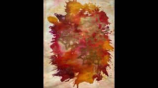 The Best Gelli Printing Techniques Using Alcohol Inks #shorts