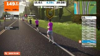 Zwift Group Run Live!