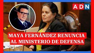 Maya Fernández RENUNCIA al Ministerio de Defensa tras fallida compra de casa de Salvador Allende