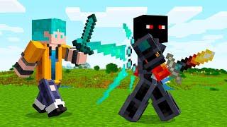 HUNTER vs INVINCIBLE SPEEDRUNNER in MINECRAFT